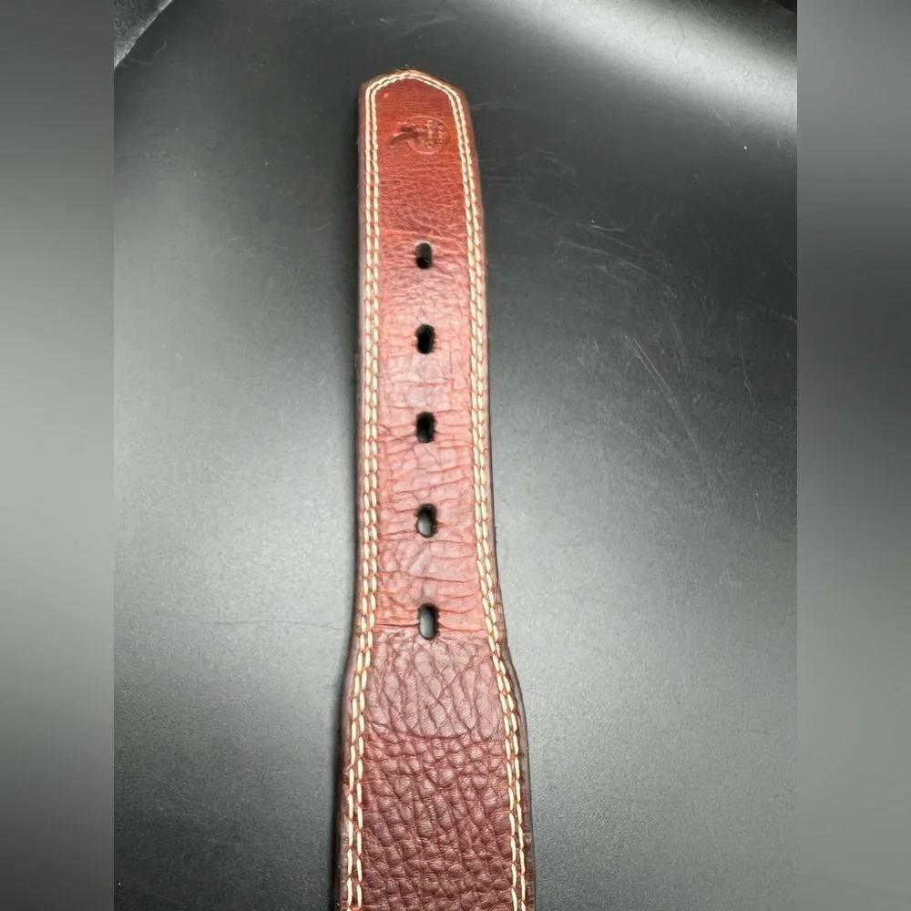 Georgia Boot Co Belt Mens Sz 50 Brown Genuine Leather
